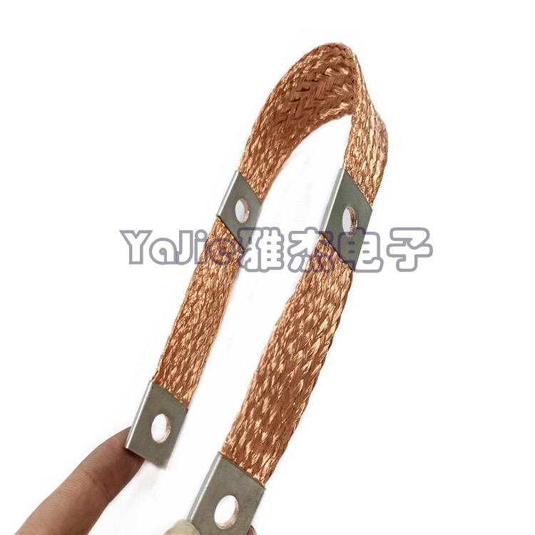 编织串联铜排-多孔紫铜导电带